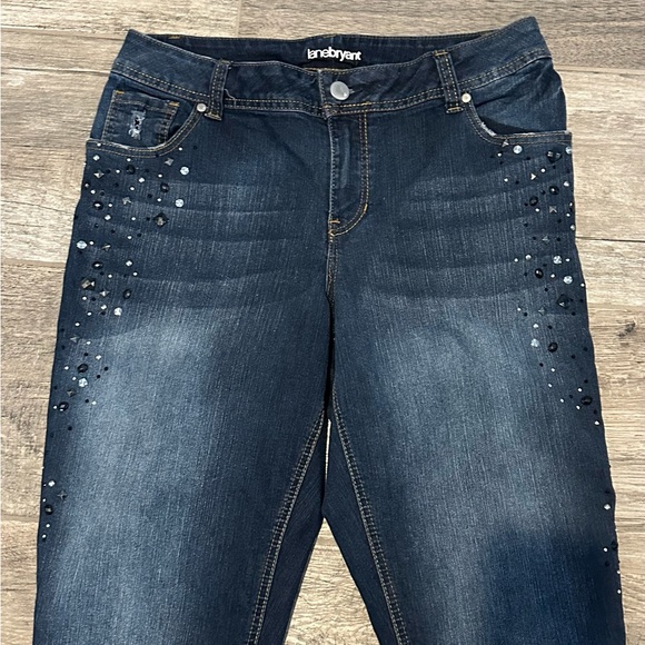 Lane Bryant Studded Jeans - Picture 3 of 6